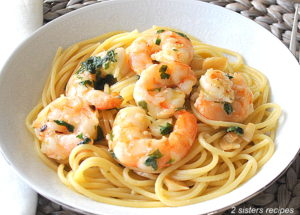 Spaghetti with Shrimp Garlic & Wine