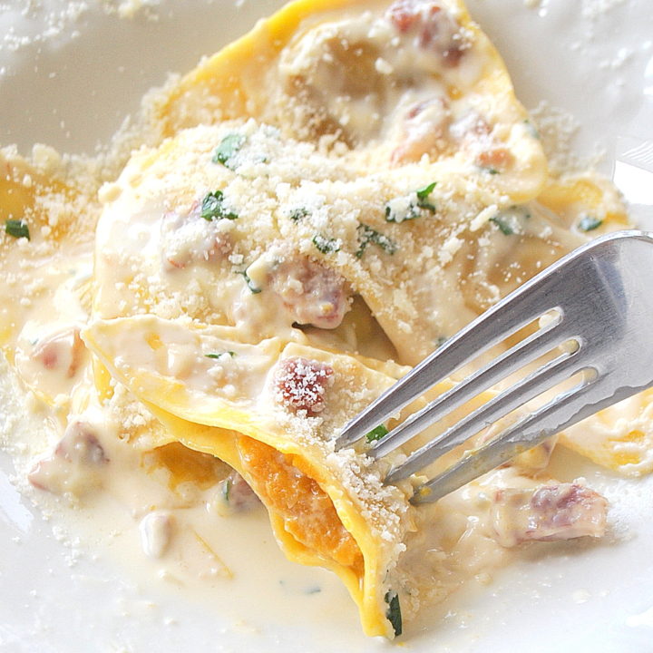 Butternut Squash Ravioli by 2sistersrecipes.com