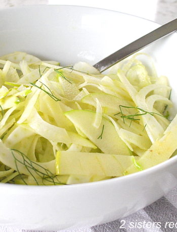 Fennel and Apple Salad by 2sistersrecipes.com