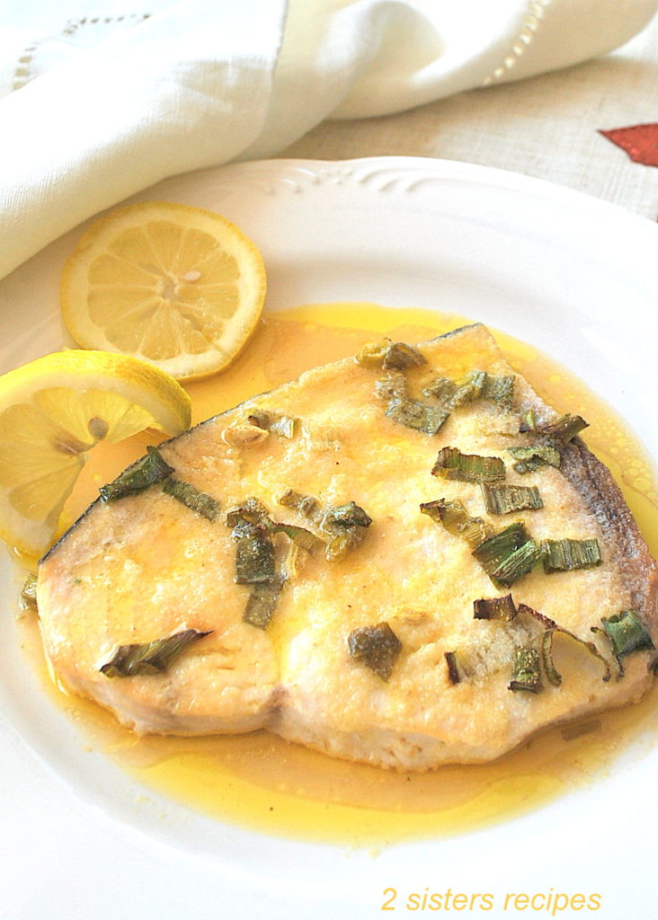 Easy Baked Swordfish by 2sistersrecipes.com