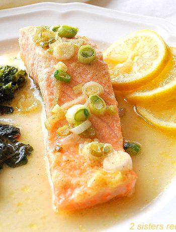 Easy Baked Salmon by 2sistersrecipes.com