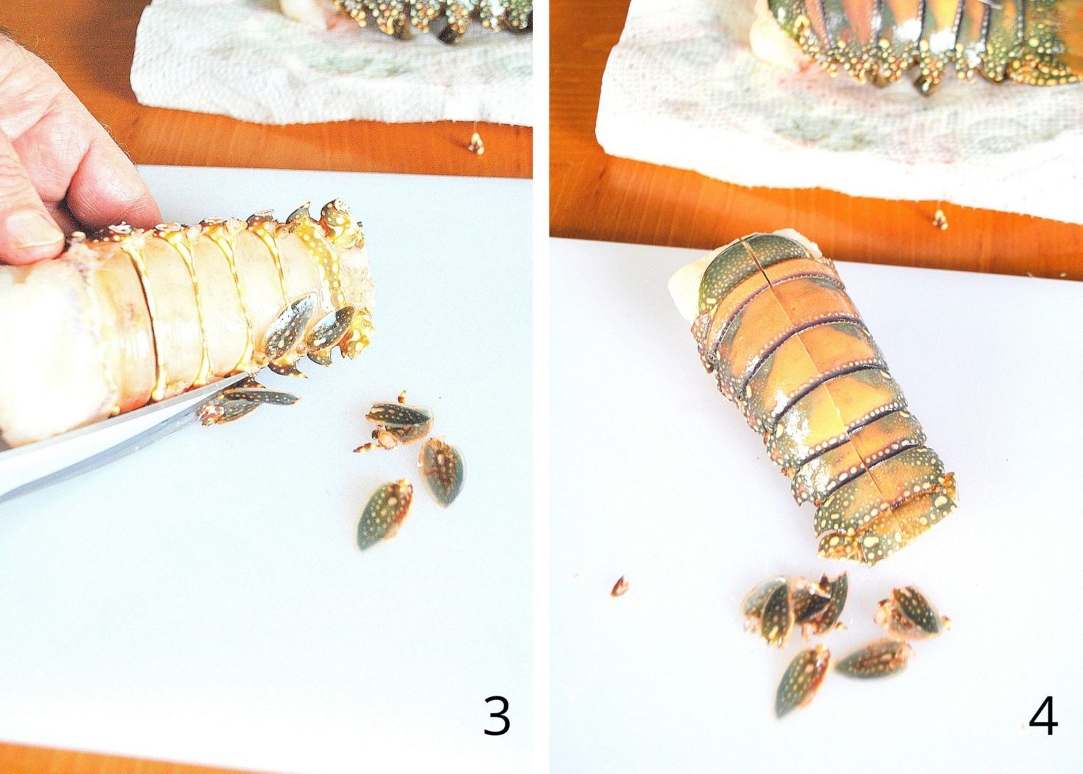 How to Clean and Prepare Lobster Tails 2 Sisters Recipes by Anna and Liz
