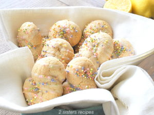Italian Lemon “S” Cookies