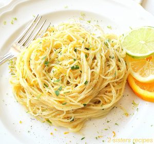 Angel Hair Pasta with Citrus Sauce