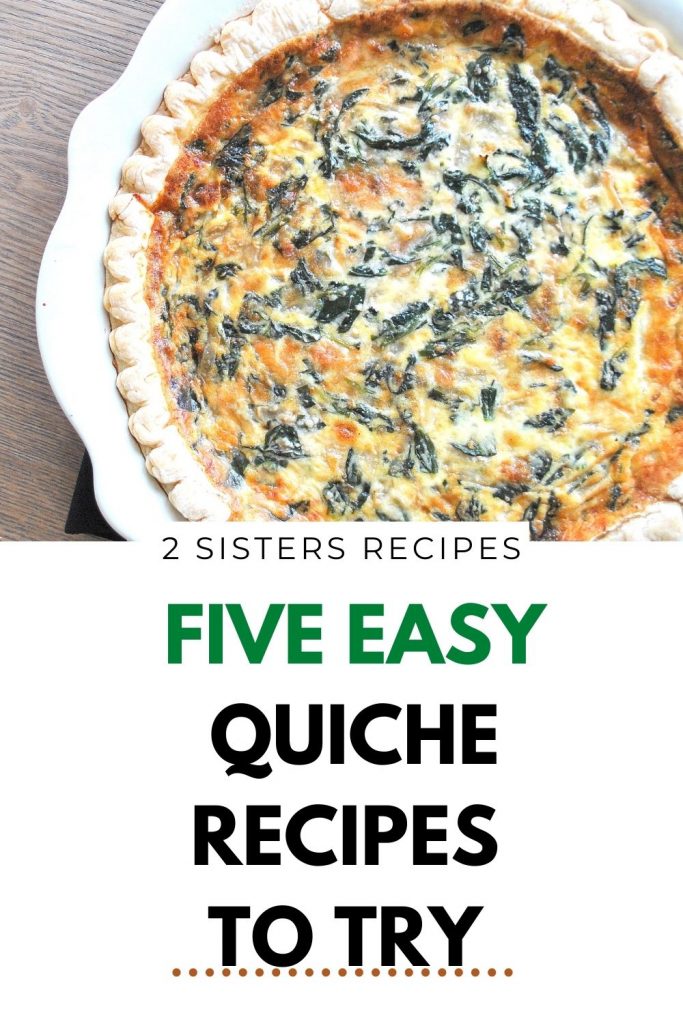 Five Easy Quiche Recipes by 2sistersrecipes.com