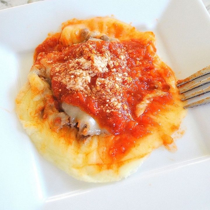 Fast & East Keto Ravioli by 2sistersrecipes.com