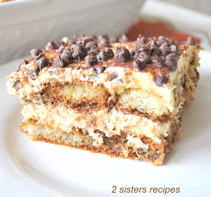 Best Tiramisu Recipe by 2sistersrecipes.com