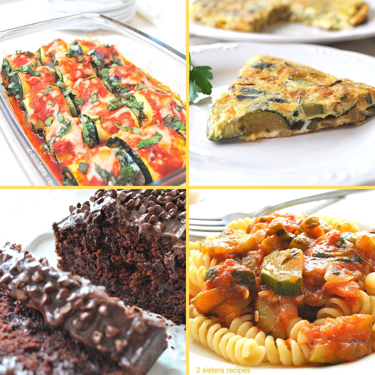 24 Great Zucchini Recipes by 2sistersrecipes.com