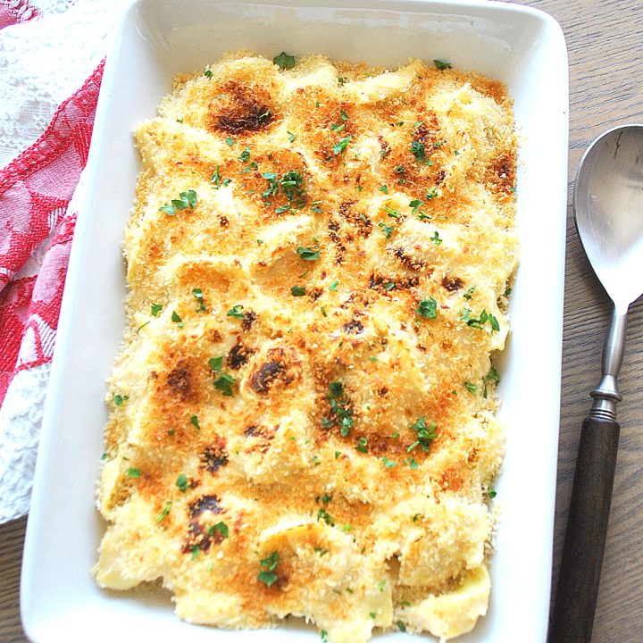 Tortellini Mac and Cheese by 2sistersrecipes.com