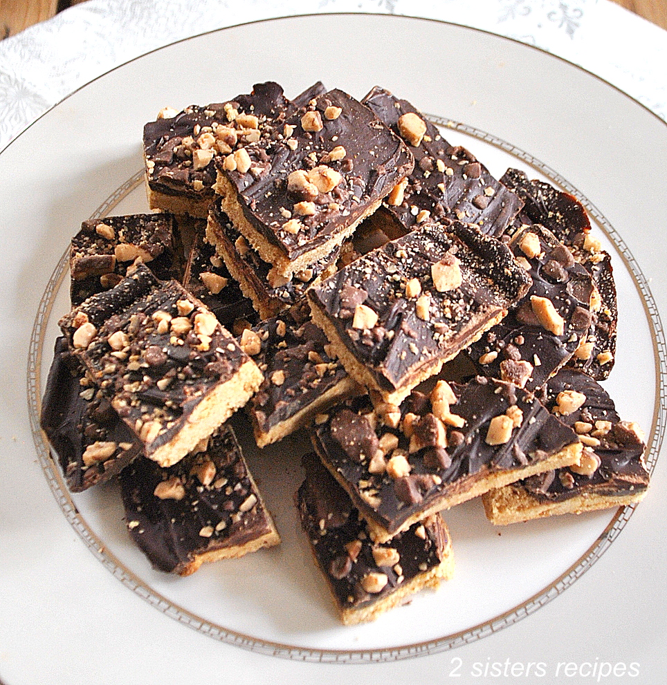 Quick & Easy Toffee Bars by 2sistersrecipes.com