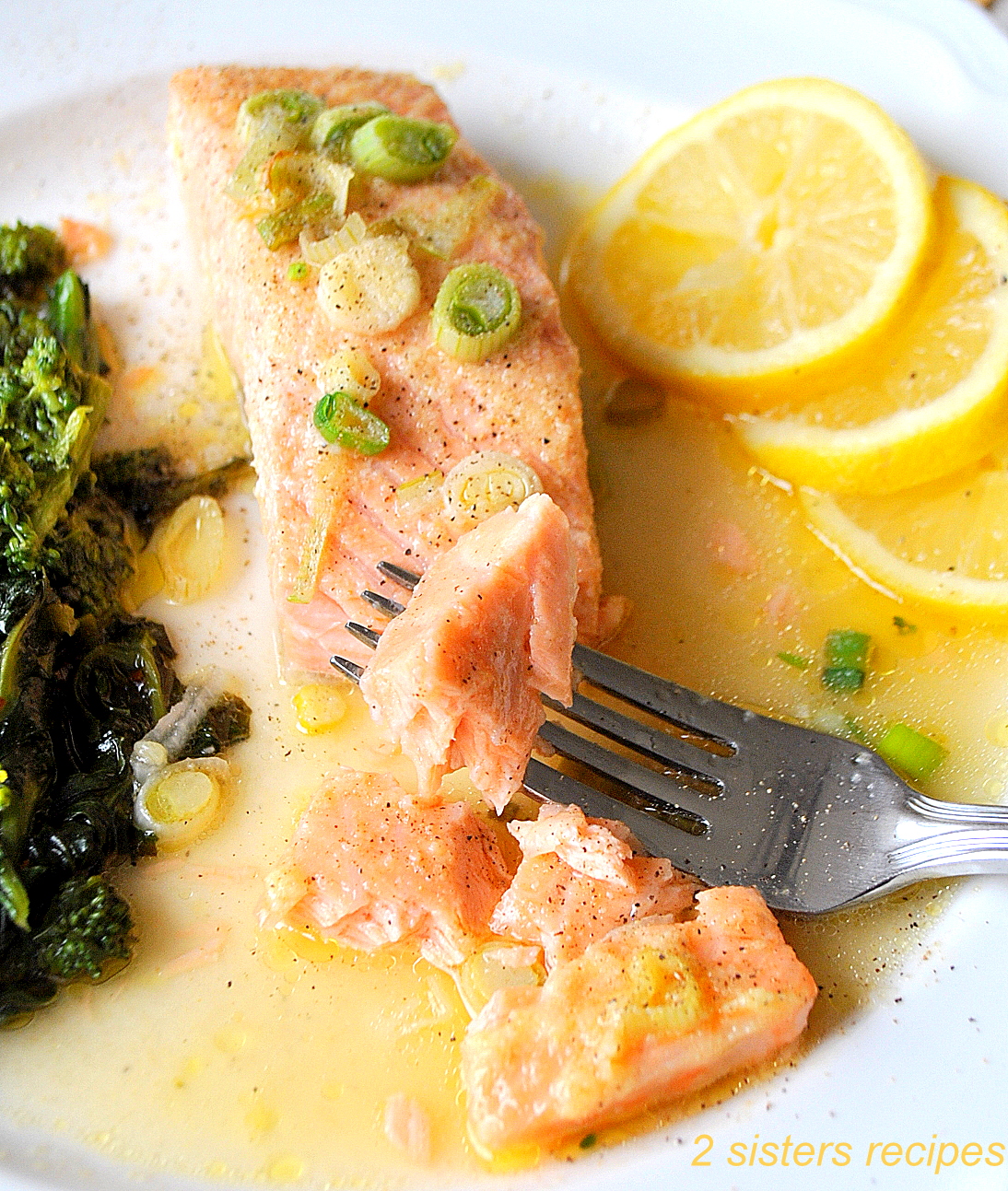Easy Baked Salmon with Marinade - 2 Sisters Recipes by Anna and Liz