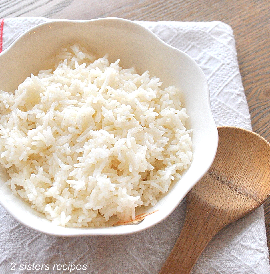 How To Cook Rice Easily by 2sistersrecipes.com