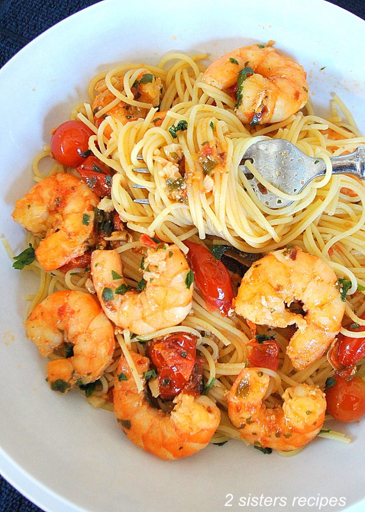 Spicy Shrimp Scampi With Angel Hair Pasta Recipe