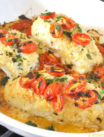 Baked Crusted Cod by 2sistersrecipes.com