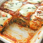 Homemade Lasagna with Vegetables. by 2sistersrecipes.com
