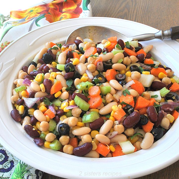 Easy Mediterranean Bean Salad