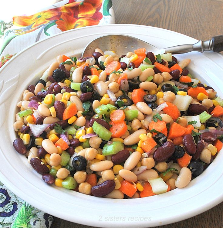 Easy Mediterranean Bean Salad