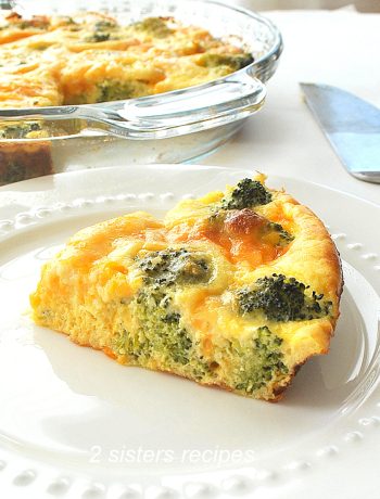 Crustless Broccoli Cheese Quiche