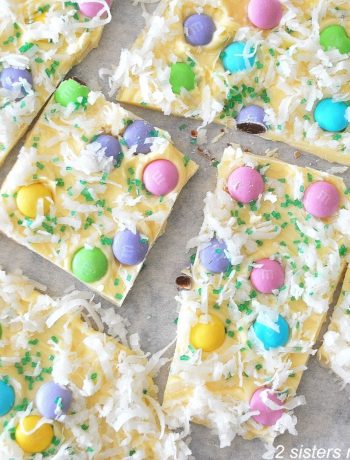 Easy Easter Bark by 2sistersrecipes.com