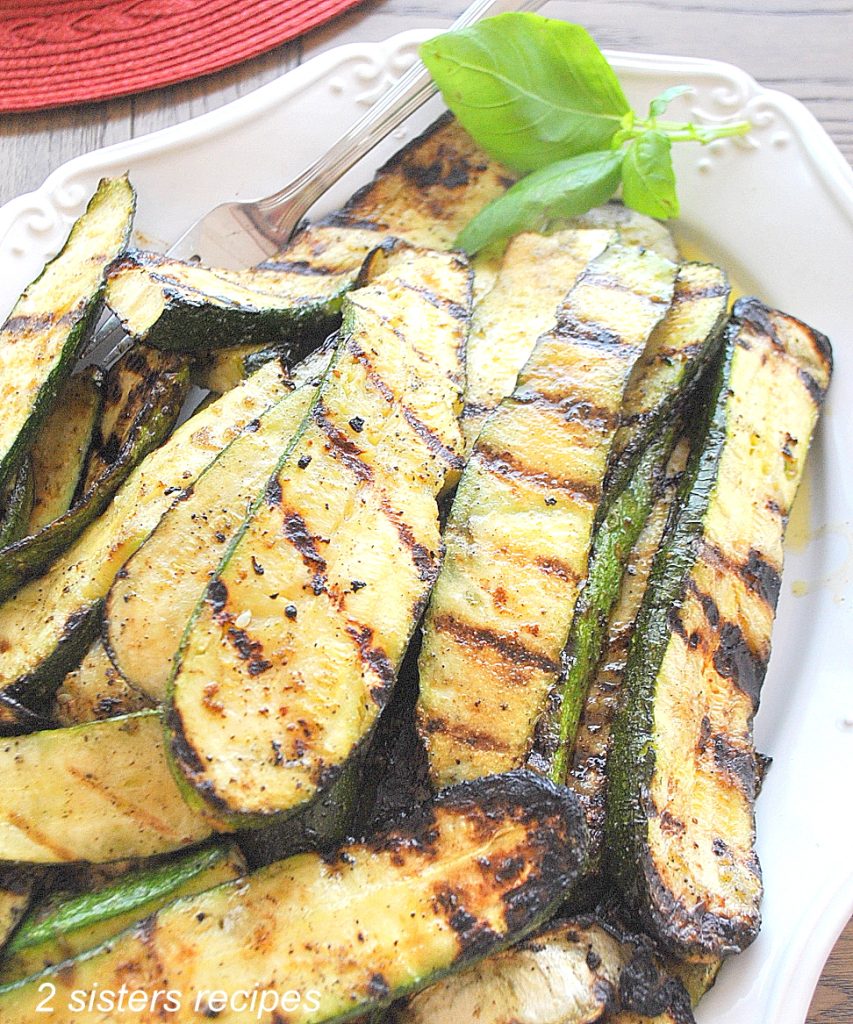 How To Grill Zucchini Perfectly by 2sistersrecipescom 