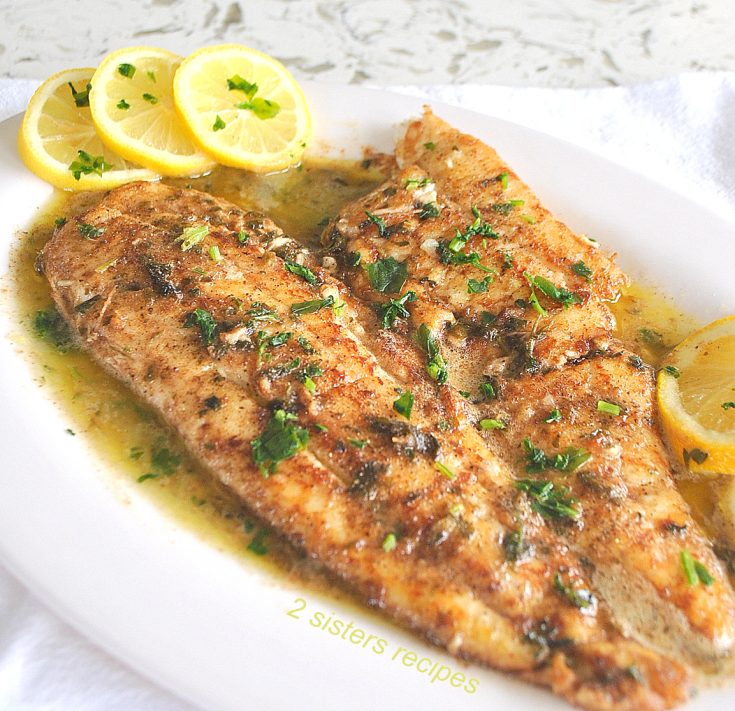 Filet of Sole Francese by 2sistersrecipes.com