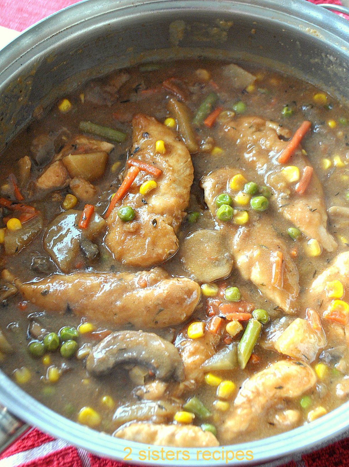 Chicken Pot Pie Without Crust 2 Sisters Recipes by Anna and Liz