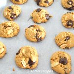 Gluten-Free Peanut Butter Chocolate Chip Cookies by 2sistersrecipes.com