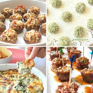 Easy Party Appetizers (14+recipes)