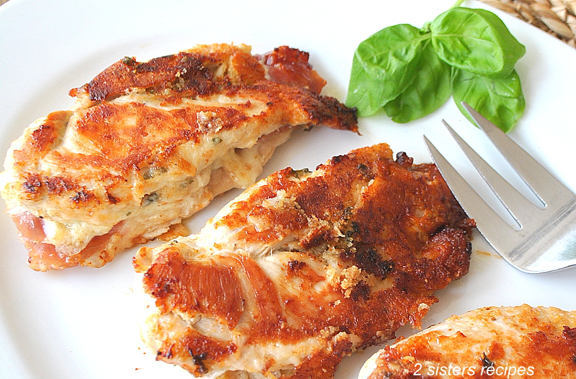Crispy Stuffed Chicken Breasts - 2 Sisters Recipes by Anna and Liz