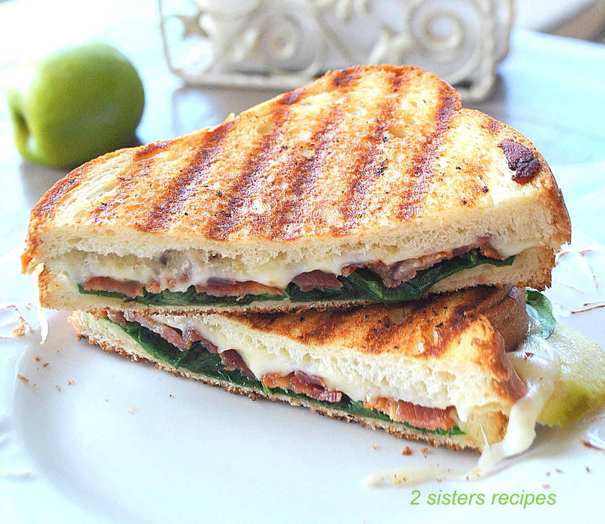 Grilled Cheese & Apple Sandwich by 2sistersrecipes.com