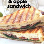 Grilled Cheese & Apple Sandwich by 2sistersrecipes.com