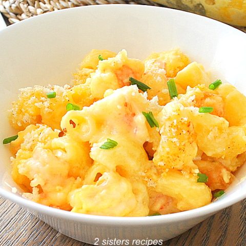 Best Shrimp Mac and Cheese by 2sistersrecipes.com
