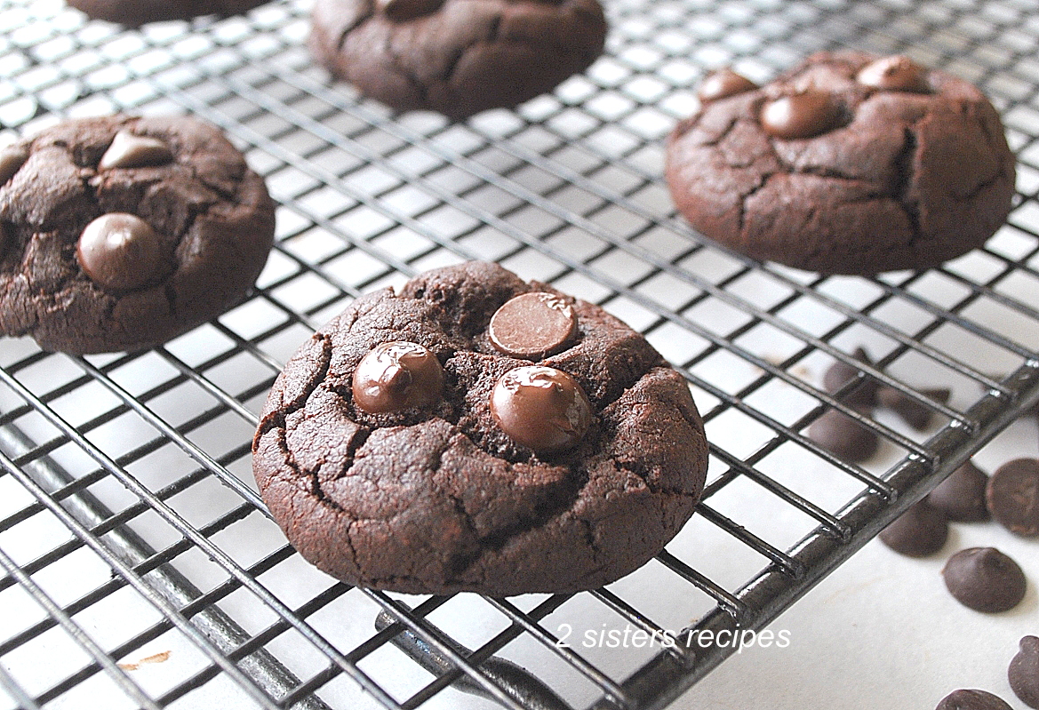 Best Chocolate Brownie Cookies by 2sistersrecipes.com