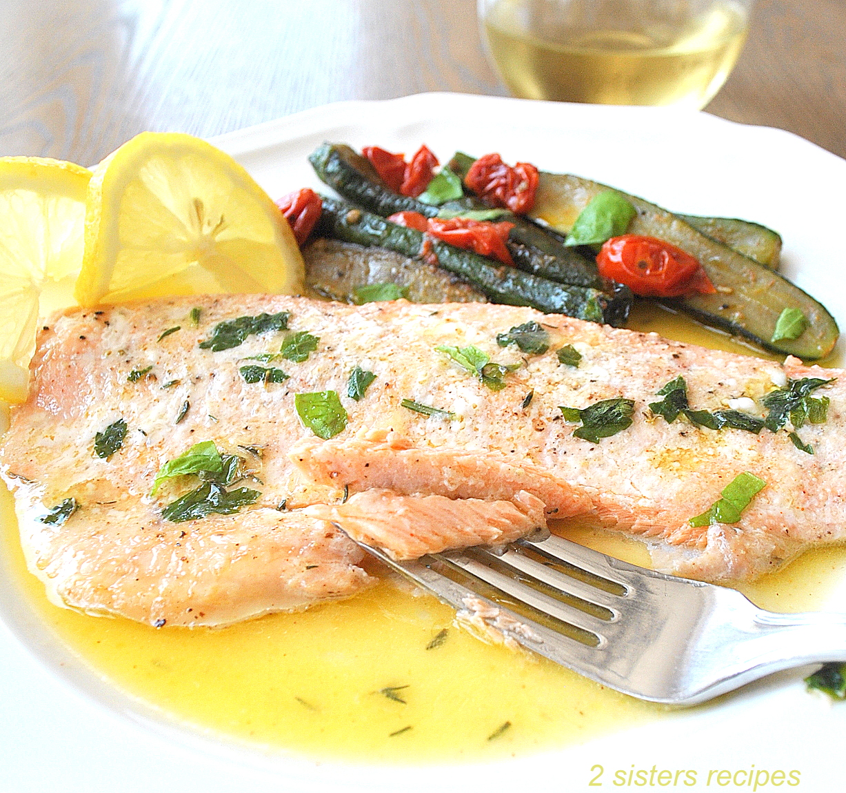 Easy Baked Trout by 2sistersrecipes.com,