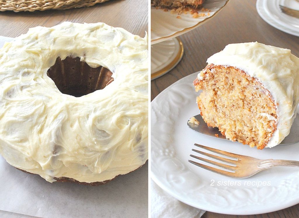 Pineapple Banana Spice Cake by 2sistersrecipes.com