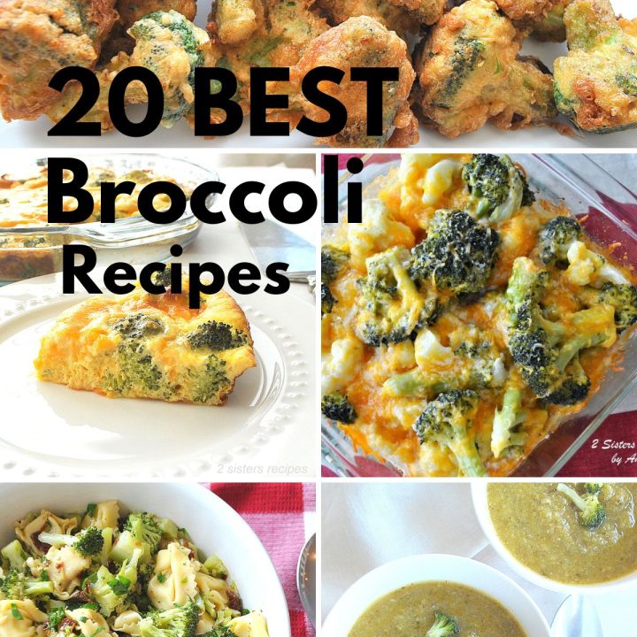 Dishes and recipes for broccoli.