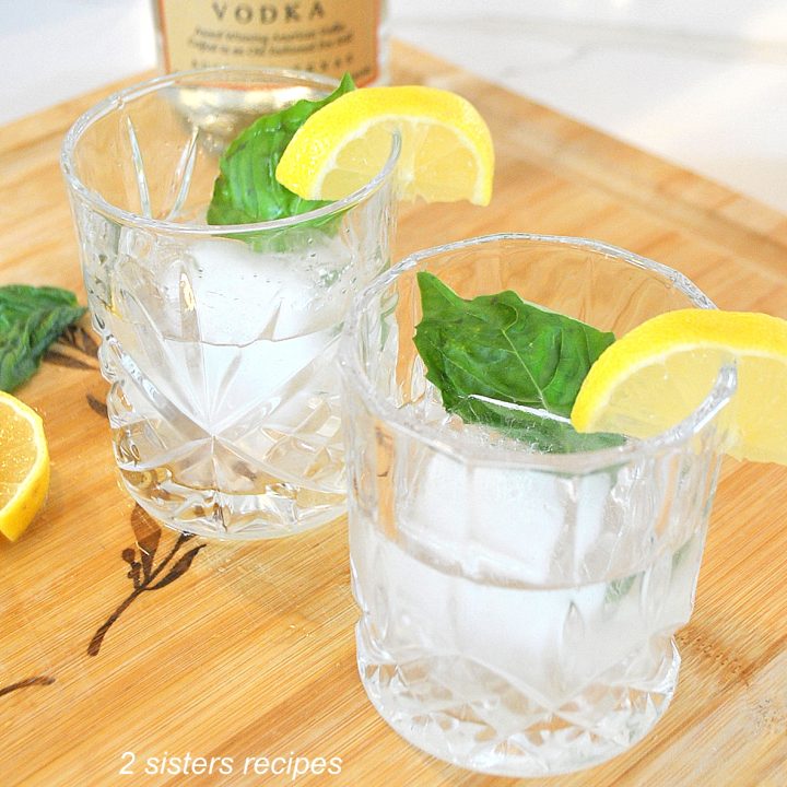 Vodka Gimlet Cocktail by 2sistersrecipes.com